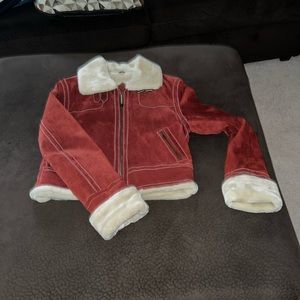 Wilson’s Faux Shearling Bomber Jacket